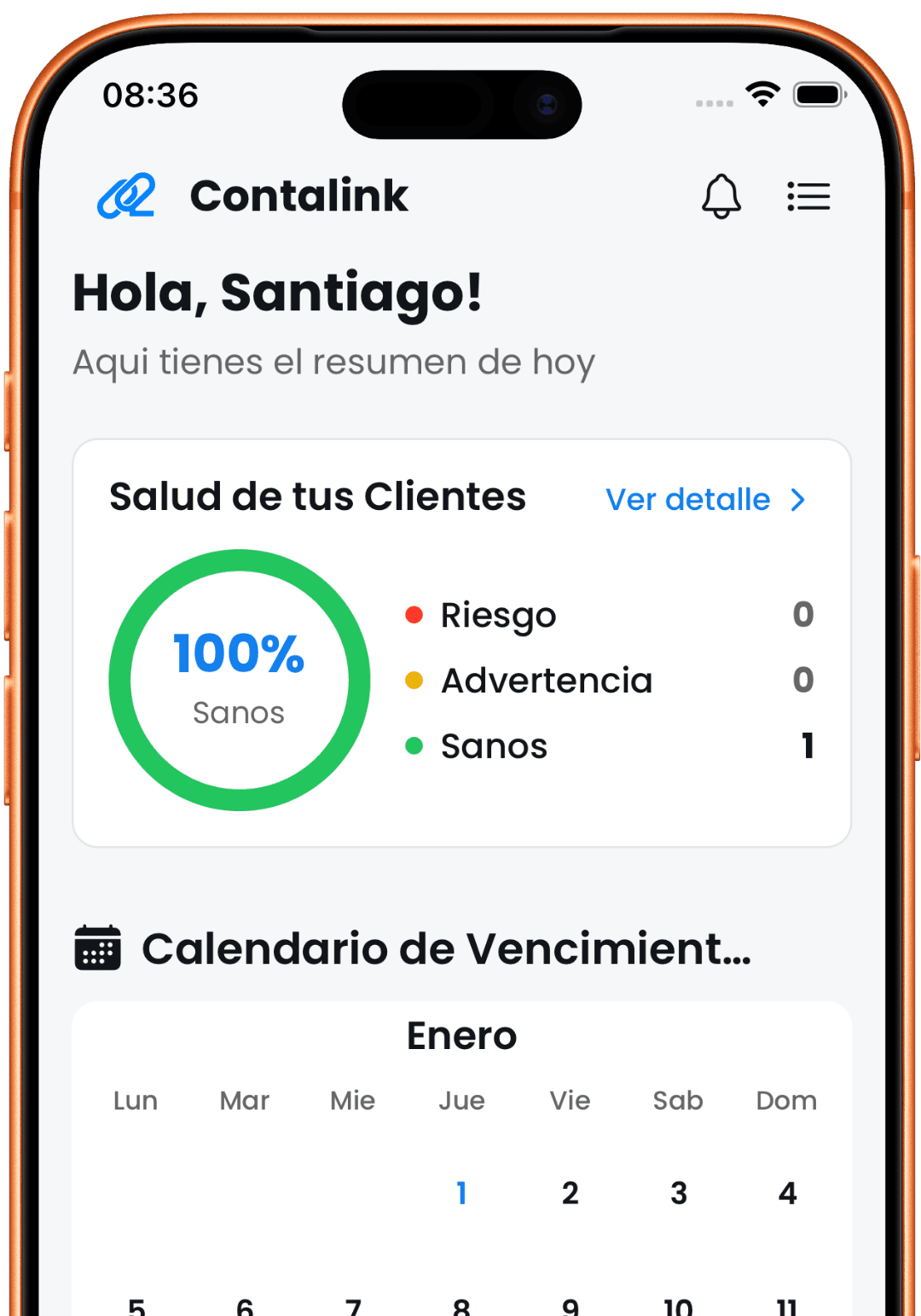 ContaLink App Preview